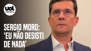 Moro diz que não desistiu de nada mas não será candidato à Câmara [upl. by Erait782]