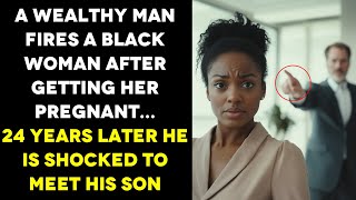 A Rich Man Fires A Black Woman After Getting Her Pregnant 24 Years Later A Man Enters His Office [upl. by Aurelio]