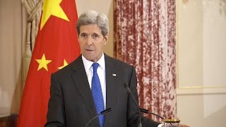 US Secretary of State Kerry on Pentagons Budget Increase USChina Relations [upl. by Nahtanhoj]