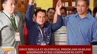 UB Jonvic Remulla at Jolo Revilla iprinoklama na bilang gobernador at bisegobernador ng Cavite [upl. by Nylarej]