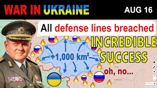 16 Aug Unprecedented Victory Ukrainians TAKE 1000 km² amp 2000 POWs  War in Ukraine Explained [upl. by Flori]