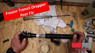 How To Unseize and Service a TranzX Dropper Post [upl. by Arvo151]