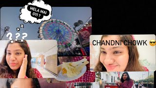 chandni chowk  mall  food entry market  MELA ❤️🐻 omaxemall 🐻‍❄️ [upl. by Idroj]