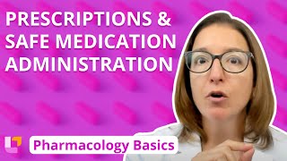 Prescriptions Safe Medication Administration  Pharmacology Basics  LevelUpRN [upl. by Ayhdnas]