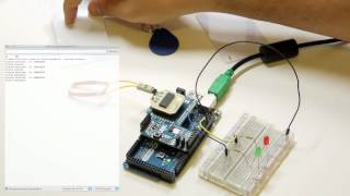 RFID 125 kHz module for Arduino Tutorial English Subtitles [upl. by Franny258]