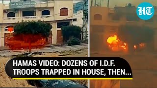 On Cam Hamas Traps Israeli Soldiers In House Blows It Up 1 IDF Tank Destroyed Every Hour  Gaza [upl. by Annahsor795]