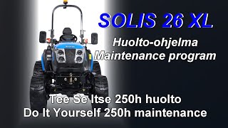 SOLIS 26 huoltoohjelma [upl. by Nothsa]