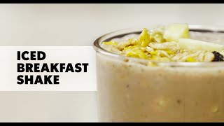 5 Minute Milkshake Recipe with Muesli and Protein Powder [upl. by Adnor48]