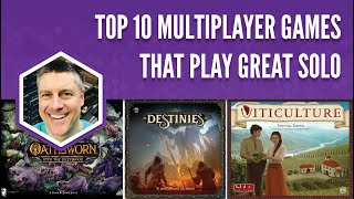 Top 10 Multiplayer Games That Play Great Solo [upl. by Eillas]