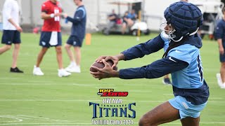 Day 2 of Titans Training Camp with Wide Receiver DeAndre Hopkins [upl. by Saphra]