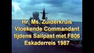 Hr Ms Zuiderkruis Sailpast 1987 lanszij Hr Ms De Ruyter wat ging er mis [upl. by Mcnalley954]