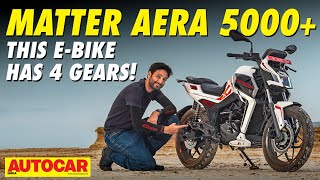 Matter Aera 5000 review  Is this how all electric bikes should be  autocarindia1 [upl. by Anial]