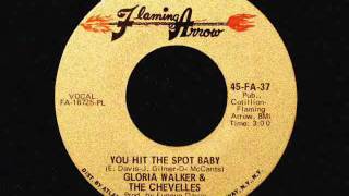 Gloria Walker amp the Chevelles  You hit the spot baby [upl. by Myranda]