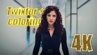 Natasha Romanoff Iron Man 2 4K scenepack with coloring for edits MEGA [upl. by Francyne]