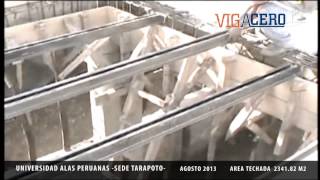 VIGACERO Viguetas prefabricadas de Acero Galvanizado [upl. by Thadeus706]