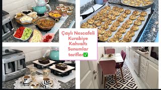 Çaylı Nescafeli efsane kurabiye 🍪 tarifi👌 Birlikte kahvaltı hazırlayalım✅Duygusal Yavrularım☺️ [upl. by Florry]