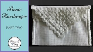 How to do basic hardanger embroidery part 2 [upl. by Nitaf]