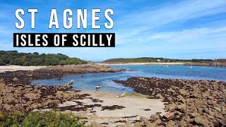 St Agnes  The Beautiful Scilly Isles  Video Tour in 4K [upl. by Ycnaf]