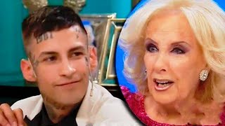 BLOOPER PROTOCOLAR A LGante se le mezclaron los cubiertos en la mesaza de Mirtha Legrand [upl. by Llahsram]