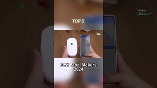 TOP 5 Best Label Makers 2024 [upl. by Graaf9]