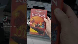 VHS quotEl Rey Leónquot elreyleón thelionking reyleón lionking vhs retro [upl. by Benedicto]