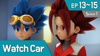 Power Battle Watch Car S1 EP 1315 English Ver [upl. by Harolda]