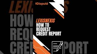 How To Ask My LexisNexis Report  iDispute  Online Document Creator and Editor [upl. by Acihsay]