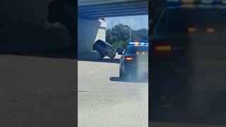 Broward County Sheriff chasing vehicle on I95 in Pompano Beach Florida [upl. by Keli]