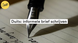 Duits informele brief schrijven  Mr Chadd Academy [upl. by Sugden]