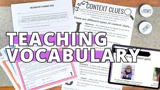 Teaching Vocabulary [upl. by Lachlan158]