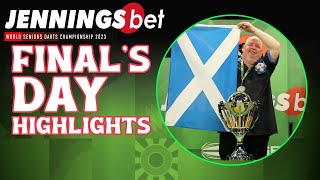 2023 JenningsBet World Seniors Darts Championship  Final Day Highlights [upl. by Accisej618]