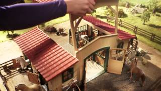 Schleich  Farm World  horse stable  TV Spot 30 [upl. by Chenee724]