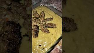 Harissa recipeHomemade foodDelicious recipe youtubeshorts food homemadefood [upl. by Ahsimit]