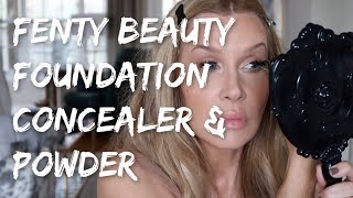 Fenty Beauty Foundation amp Concealer Tutorial with Natasha Denona Camel Palette [upl. by Anidan530]