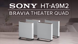 Sony BRAVIA Theatre Quad Home Theatre Speaker System HTA9M2  Best Wireless Surround Sound [upl. by Inatirb]