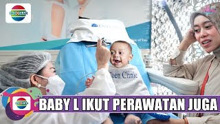 Lucunya Baby L Ikut Perawatan Bersama Bunda Lesti Dan Rizky Billar  LESLAR [upl. by Liban]