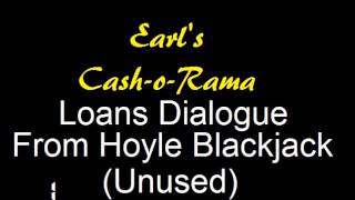 Hoyle Blackjack  Earls CashORama loan dialogue [upl. by Eive]