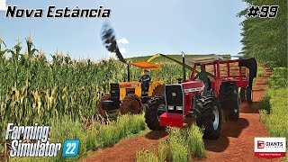 Coloquei o CBT 8060 na Produção da SilagemFarming Simulator 22Estância Ponte FundaEp 99 [upl. by Cypro]