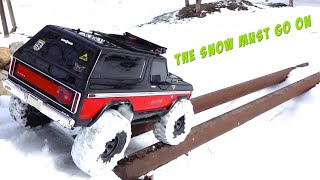 LOCKDOWN RETURN of the TRAXXAS FORD BRONCO TRX4 4x4 TRUCK  RC ADVENTURES [upl. by Binetta101]