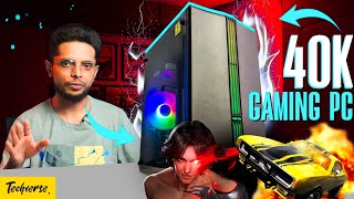 40K Gaming PC Build Review  with GPU  without Monitor [upl. by Akapol]