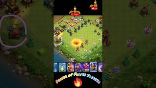 Power of Flame Flinger shorts gaming clashofclans coc youtubeshorts viralshorts [upl. by Hoban]