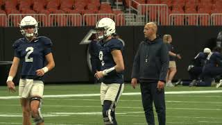 RGTV Penn State practice ChickfilA Peach Bowl 12262023 [upl. by Anaillil157]