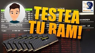 Cómo testear memoria RAM completa con Memtest86 fácilmente [upl. by Eislrahc]