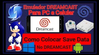 TUTORIAL Como colocar save data redreamReicast [upl. by Heinrich]