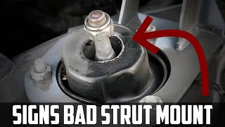 5 Symptoms of a Bad Strut Mount Causes and Replacement Cost [upl. by Alvis]