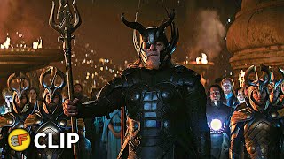 Friggas Funeral  Stan Lee Cameo Scene  Thor The Dark World 2013 Movie Clip HD 4K [upl. by Elkcim]