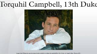 Torquhil Campbell 13th Duke of Argyll [upl. by Abeh]