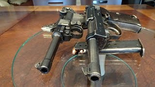 Luger P08 amp Walther P38  пистолеты Германии 19001945 Люгер и Вальтер [upl. by Nottnerb27]