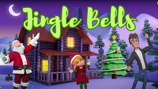 Jingle Bells Jingle Bells  Popular Christmas Carols With Lyrics  Songs For Kids [upl. by Woody212]