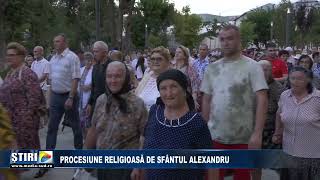 Procesiune religioasa de Sfantul Alexandru [upl. by Dugald]